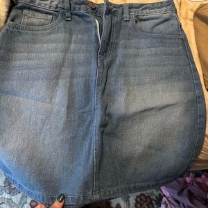 Denim Blue Women's Skirt